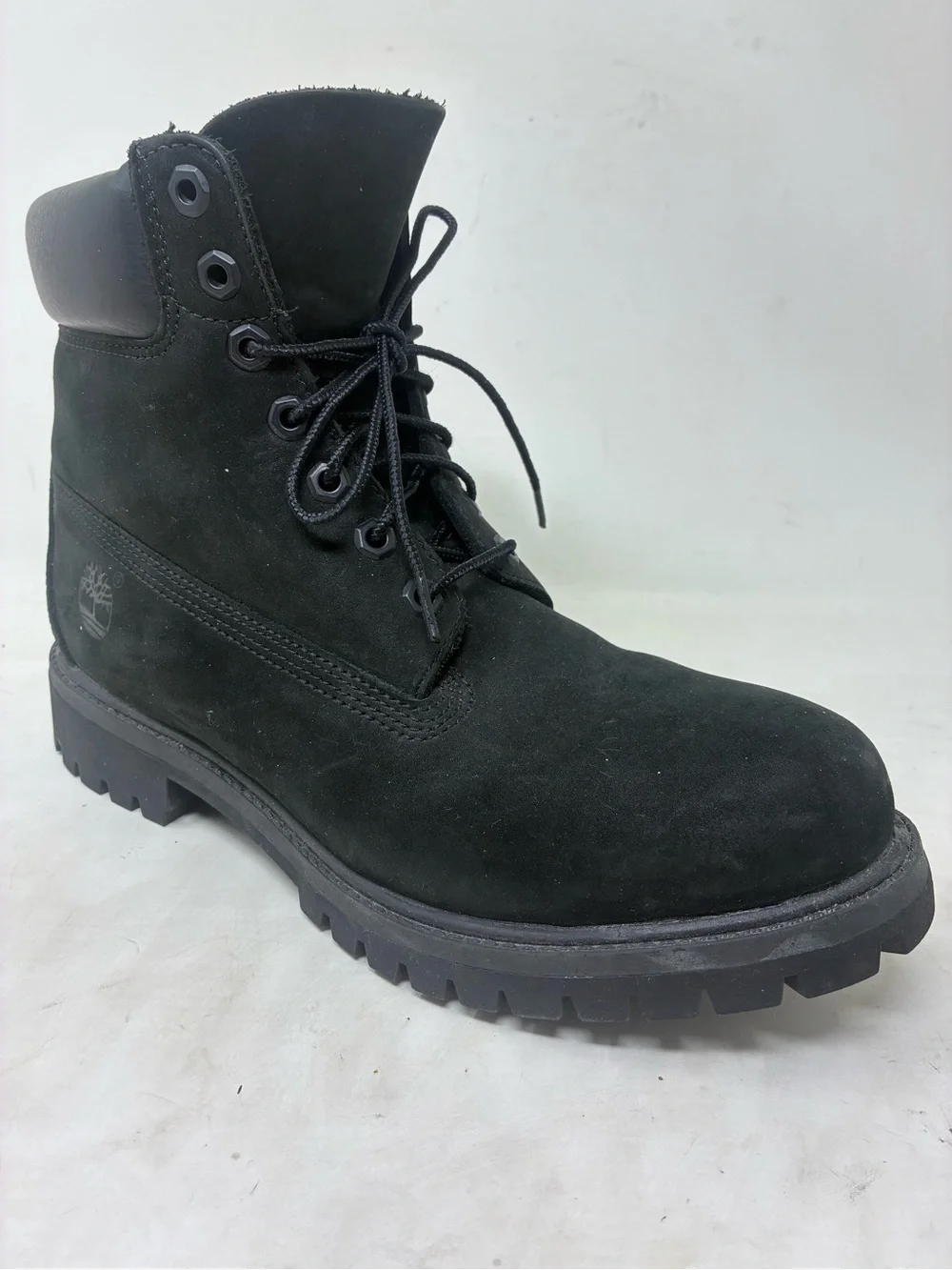 Timberland Black Men's Lace-Up Work Boot